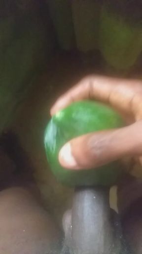 Black gay man fuck the hell out of his sex toy.