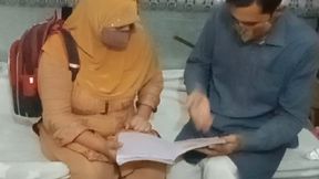Hijabi student seduces tutor during private🤫 lesson