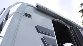 Turkish girl gets fucked and swallows at rest stop