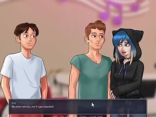 Summertime saga -- i fucked miss dewitt at college