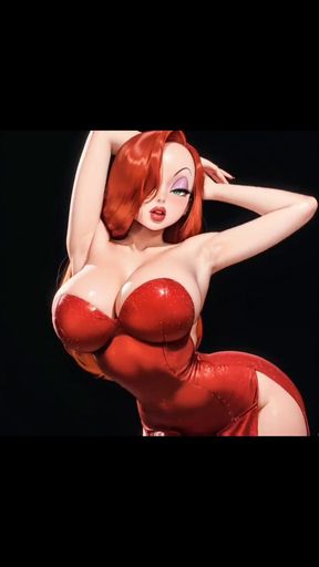 Unforgettable moment from &quot;Jessica Rabbit Sensual Dance&quot;