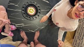 Erotic Nata Ocean and Carolina Guerrero - pornstar clip - Ignoring Handjobs