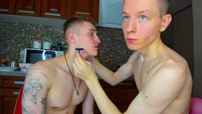 I Shave His Ass and Then His Face!