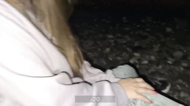 Undressed ON the STREET and sucked for money