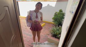 Student offers her pussy to the teacher in exchange for good grades