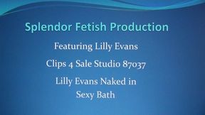 Lovely Lilly Evans Naked in Bathtub mp4 720 HD