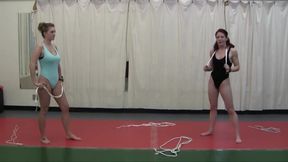 Tied Wrestling - Bondage Catfight Porn Video
