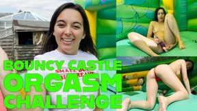 Bouncy Castle Orgasm Challenge