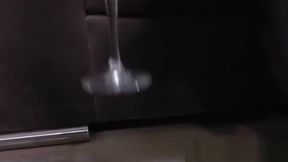 Businessmen enjoy champagne before sloppy blowjobs and anal