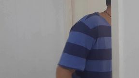 me vingo dando para o tecnico mas marido brincou junto