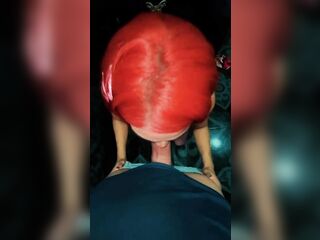 Pretty Nice-looking T-beauty Sucks a Plump White Rod and Gets Fucked Ass