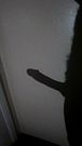 My Big Black Hard Penis Shadow On the Wall
