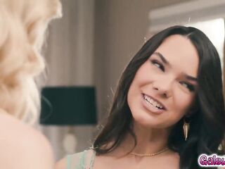 Bride to be Lily LaBeau and 3 bridesmaids
