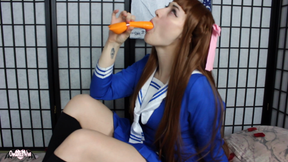 Tohru Honda Cums on Kyo Fruits Basket