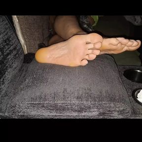 Candid male soles next to me