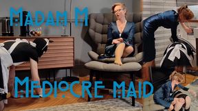 Lessons for A Mediocre Maid, Spanking, Wedgie, Swirly and Humiliation