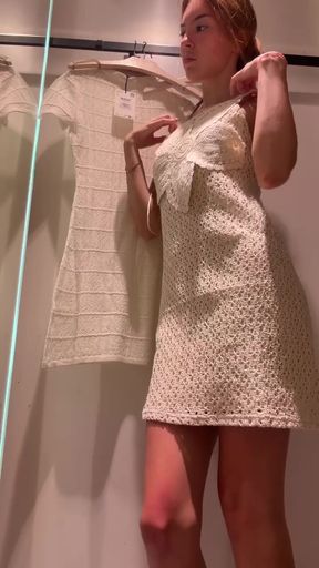 Petite teen shows off her tits on OnlyFans
