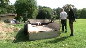 Nasty slave gets hard, pleasurable fucking from owner