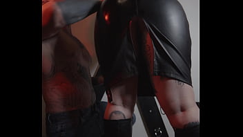 HAPPY KINKMAS DAY 14 LEATHER SHINING