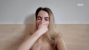 UR WIFE DOESN'T MAKE YOU HARD, BUT MY SNOTTY NOSE DOES