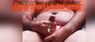 Red jock masturbation
