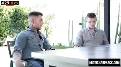 Twink Threesome Blowjob Marathon" or "Three's A Charm: Three Hunky Teens Suck And Fuck Hardcore!