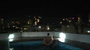 The Water Wasn't Enough to Put Out the Fire, so We Had Sex in the Pool. My First Time in a Pool - Accounter Adventures