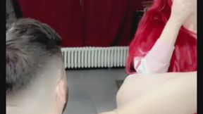 My husband is a cuckold so he can get money from the customer