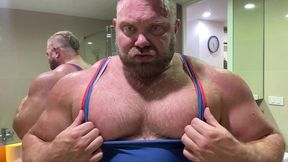 post gym bathroom flex