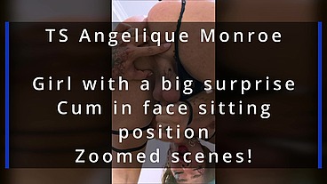 TS Angelique Monroe - Girl with a big surprise