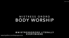 Body Worship Bitch
