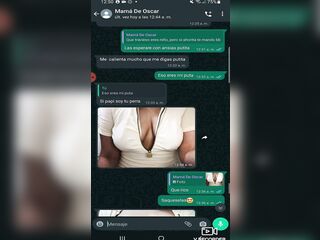 WHATSAPP CHAT WITH MY ALLY SON OSCARIN'S MAMA