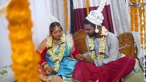 DESI NEWLY MARRIED HUSBAND WIFE HARDCORE FUCK AT FIRST NIGHT FULL MOVIE ( HINDI AUDIO )