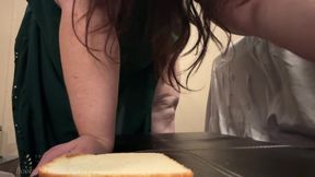 BBW Farting on Your Bread POV Booty Bread Flavor Infusion by Bella Blast