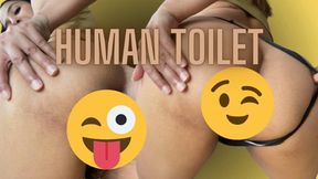 HUMAN TOILET Asshole Fetish Toilet Fetish Fantasy