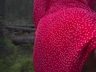 hotty took me for a walk in the woods and sucked me off by the river