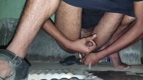 Fucked myself with brinjal