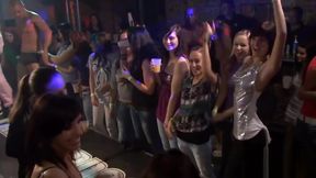 Devilish and wild orgy party