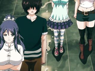 Breasty Golden-haired Likes Masturbating with Sex Toys and Having a Trio with a Large Shlong