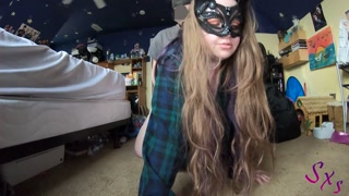 Curvy Teen Sucks Dick then Gets Fucked from Behind