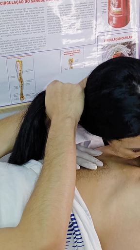 The Attractive Nurse Was Surprised by the Patient