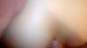 Petite Greek girlfriend wants to take my dick in the butt hole