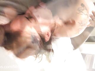 mother I'd like to fuck's first BBC during the time that hubby watched and recorded. Next time this chab gets it raw!