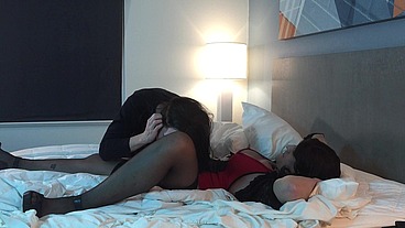 Femboy Jasmyne Jaye Released from Chastity by Bailey Wilde then Recieves Blowjob