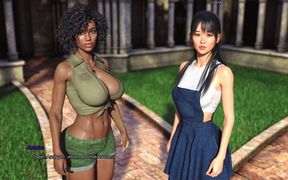 Lust Academy 4 - Leona and Katrina Fight Over James After He Passes the Entrance Exam