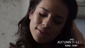 Autumn Falls and Lena Paul decided to stay home and make love with each other all day