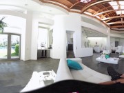 VR Bangers - [360° VR] Sexy Black Perfect Ass Maid Fucked and Cream-pied
