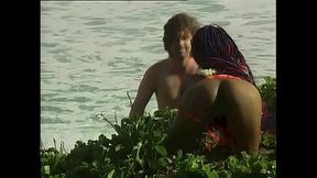 A hard cock for the wild black beauty