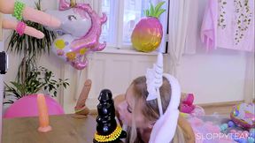 Hottie BlowBang 101 Dildos BBC Black White Bick Cocks