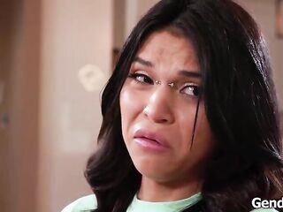 My fresh tranny babysitter is sexy as screw